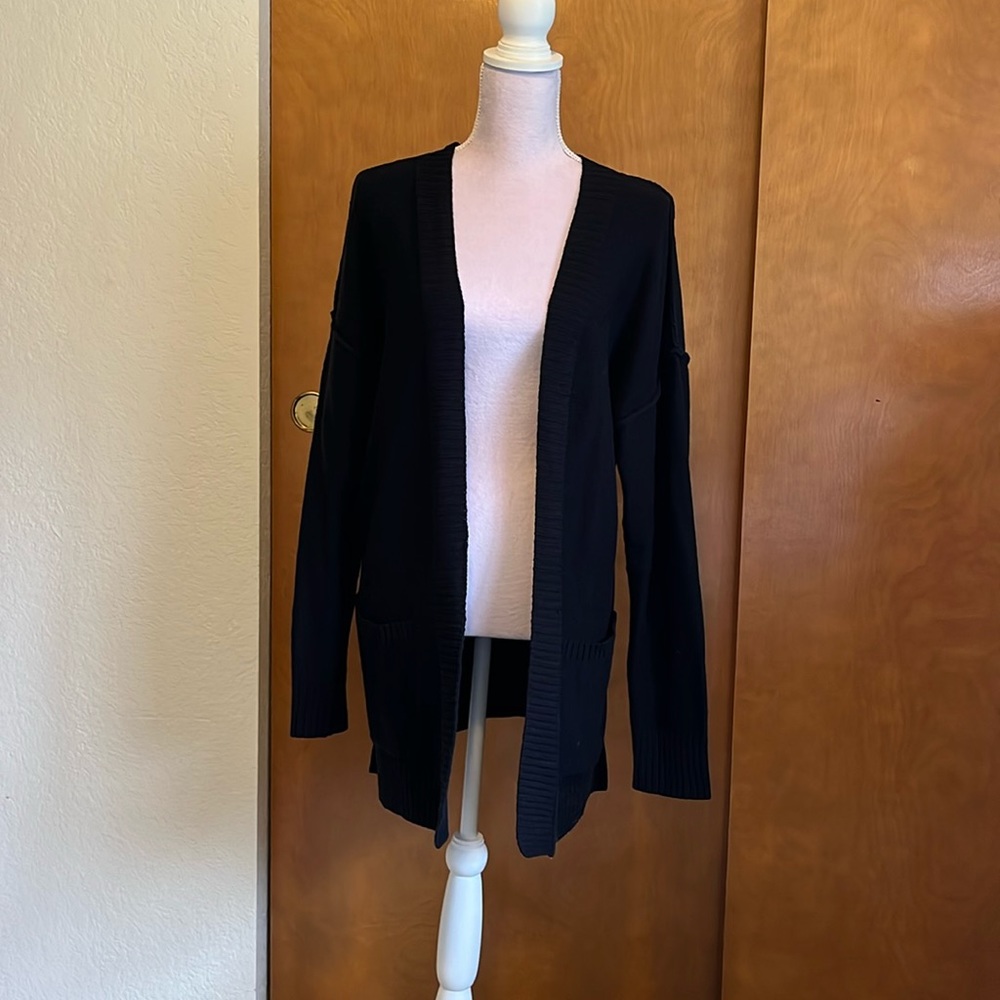 Women’s black cardigan